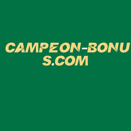 Logo da CAMPEON-BONUS